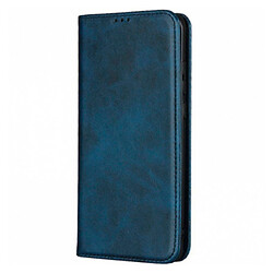 Чехол (книжка) Xiaomi Redmi Note 14 Pro 4G, Leather Case Fold, Dark Blue, Синий