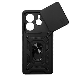 Чехол (накладка) Xiaomi Redmi Note 14 5G, Armor Magnet CamShield, Черный