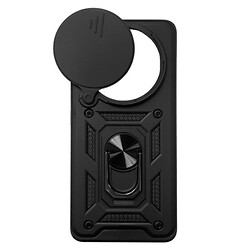 Чехол (накладка) Xiaomi Redmi Note 14 Pro 5G, Armor Magnet CamShield, Черный