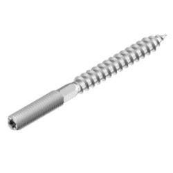 Гвинт/шуруп М8/7,3х120 комбін, цинк білий, S6/TX25