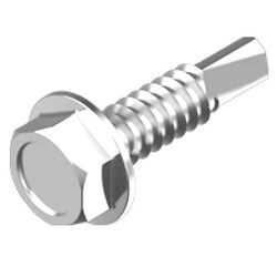 TEX-H Гвинт 5,5х60 шестигранний, цинк білий, t-max=5,25 мм