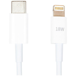 Кабель PowerPlant Apple iPhone SE 2022 / iPhone 14 Pro Max / iPhone 14 Plus / iPhone 14 Pro / iPhone 14 / iPhone 13 Pro / iPhone 13 Mini / iPhone 13 / iPhone 13 Pro Max / iPhone 12 Mini / iPhone 12 Pro Max / iPhone 12 Pro, Lightning, 1.0 м., Белый