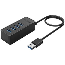 USB Hub Orico W5P-U3-100-BK-PR, Черный