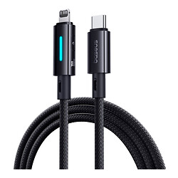 USB кабель Baseus P10379001121-01 Lit Button-Control Apple iPhone SE 2022 / iPhone 14 Pro Max / iPhone 14 Plus / iPhone 14 Pro / iPhone 14 / iPhone 13 Pro / iPhone 13 Mini / iPhone 13 / iPhone 13 Pro Max / iPhone 12 Mini, Lightning, 2.