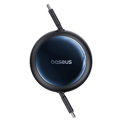 USB кабель Baseus P10370900123-00 Nomos Retractable, Type-C, 1.5 м., Чорний