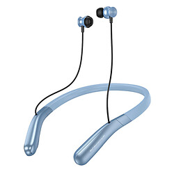 Bluetooth-гарнитура Borofone BE67 Sound Sports, Стерео, Синий
