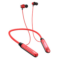 Bluetooth-гарнитура Borofone BE69 Crystal Sports, Стерео, Красный