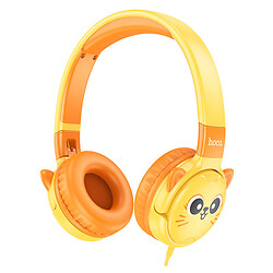Bluetooth-гарнитура Hoco W61 Voice Childrens, Стерео, Желтый