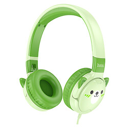 Bluetooth-гарнитура Hoco W61 Voice Childrens, Стерео, Зеленый