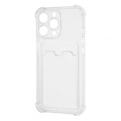 Чохол (накладка) Xiaomi Poco C75 / Redmi 14C / Redmi A4, Silicone Card Case, Прозорий
