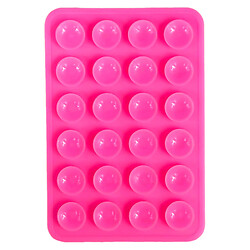 Держатель-присоска Double Side Silicone, Розовый