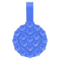 Тримач-присоска Double Side Silicone with a Strap, Бузковий