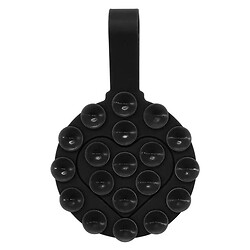 Тримач-присоска Double Side Silicone with a Strap, Чорний