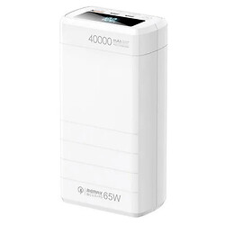 Портативная батарея (Power Bank) Remax RPP-310 Dinba, 40000 mAh, Белый