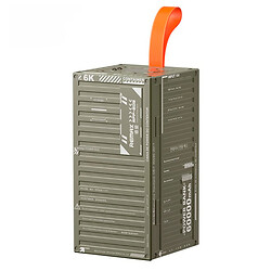Портативная батарея (Power Bank) Remax RPP-609 Container, 60000 mAh, Зеленый