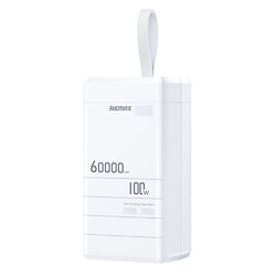 Портативная батарея (Power Bank) Remax RPP-650 Dinba, 60000 mAh, Белый