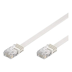 Кабель патч-корд F.U/UTP6-CU-020WH, Goobay, 2.0 м.