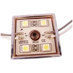 LED модуль 4х5050 _1343, Білий