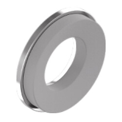 Шайба с резиной EPDM 4,8, цинк белый, D14