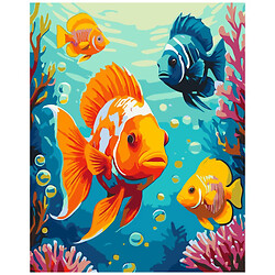 Картина за номерами "Яскраві рибки", 40х50 см, Art Craft