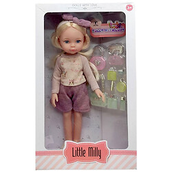 Лялька з аксесуарами "Little Milly", висота 33 см, Mic