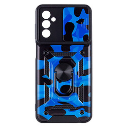 Чохол (накладка) Samsung M236 Galaxy M23, Epik Camshield Serge Ring Camo, Army Blue, Синій