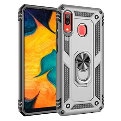 Чохол (накладка) Samsung A205 Galaxy A20 / A305 Galaxy A30, BeCover Military, Срібний