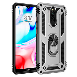 Чехол (накладка) Xiaomi Redmi 8, BeCover Military, Серебряный