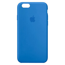 Чохол (накладка) Apple iPhone 6 / iPhone 6S, Original Soft Case, Capri Blue, Синій