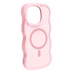 Чохол (накладка) Apple iPhone 16 Pro, Undine, MagSafe, Рожевий
