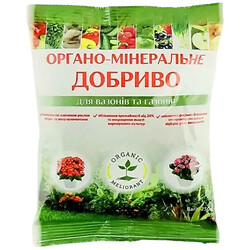 Удобрение органично-минеральное для вазонов и газонов 250 г, Organic meliorant