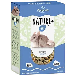 Корм для шиншил Nature+ Feed 500 г, Природа