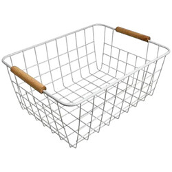 Кошик декоративний металевий з ручками, Fabrika Home