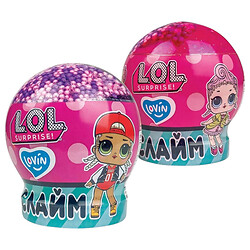 Игрушка-антистресс слайм с шариками "L.O.L. Surprise! шар Lovin", 210 мл, микс, Окто