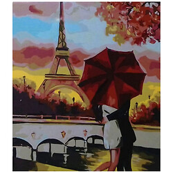 Картина по номерам "Французские объятия", 40x50cm, Оптифрост