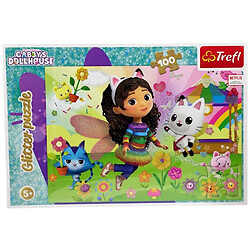 Пазлы "Домик котика", 100 эл., Trefl