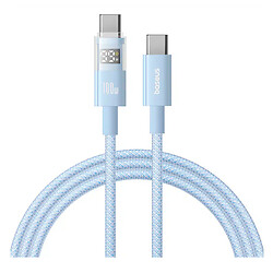 USB кабель Baseus P10382702311-00 Display 2, Type-C, 1.0 м., Синий