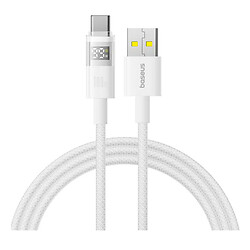 USB кабель Baseus P10382701211-00 Display 2, Type-C, 1.0 м., Белый
