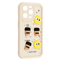 Чехол (накладка) Apple iPhone 13 Pro, HAPPY Cookie, Белый