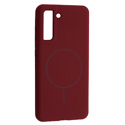 Чехол (накладка) Samsung G990 Galaxy S21 FE 5G, Air Beats, MagSafe, Plum, Бордовый