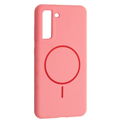 Чехол (накладка) Samsung G990 Galaxy S21 FE 5G, Air Beats, MagSafe, Rose Pink, Розовый