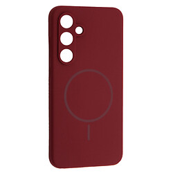 Чехол (накладка) Samsung S711 Galaxy S23 FE, Air Beats, MagSafe, Plum, Бордовый