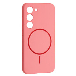 Чехол (накладка) Samsung S916 Galaxy S23 Plus, Air Beats, MagSafe, Rose Pink, Розовый
