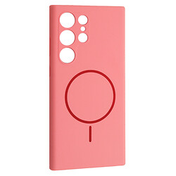 Чехол (накладка) Samsung S928 Galaxy S24 Ultra, Air Beats, MagSafe, Rose Pink, Розовый