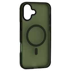 Чехол (накладка) Apple iPhone 16, Matte Total, MagSafe, Зеленый