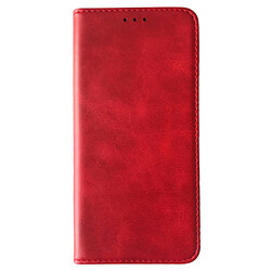 Чохол (книга) Xiaomi Redmi Note 14 Pro Plus 5G, Leather Case Fold, Червоний