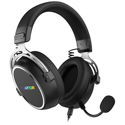 Навушники Hator Hypergang 3 Hi-Res, З мікрофоном, Чорний