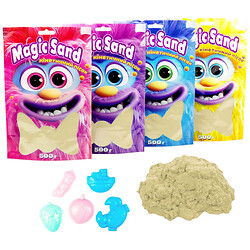 Кинетический песок "Magic Sand" классический, 500 г, Strateg