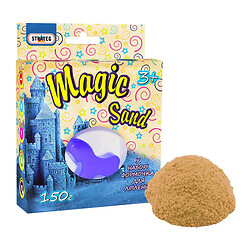 Кинетический песок "Magic Sand" классический, с формочкой, 150 г, Strateg