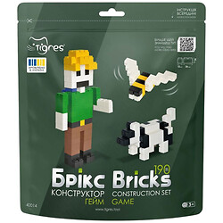 Конструктор "Брикс", 190 дет, Tigres